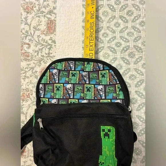 Minecraft MOJANG Creeper Mini-backpack in EUC. Great for back to school. - Picture 10 of 11